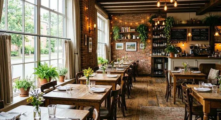 Restaurant interior